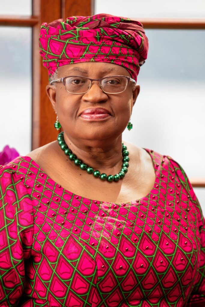 Dr Ngozi Okonjo-Iweala - Nominée Artman African Personality Award of Merit 2020