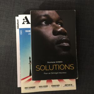 Couverture du livre "Solution" de Ousmane SONKO